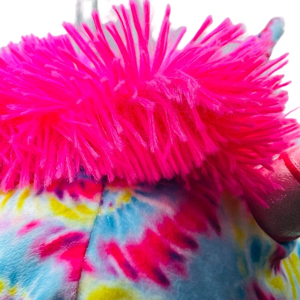 Squishmallows 16” Atlas Fun Color Tie Dye Unicorn Plush Stuffed Animal. - Picture 7 of 10